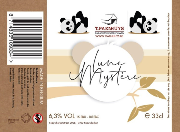 't Paenhuys Lune Mystère