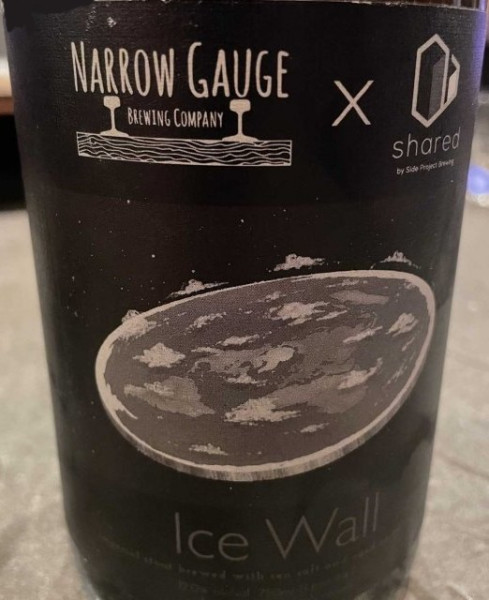 Narrow Gauge Brewing Company Ice Wall
