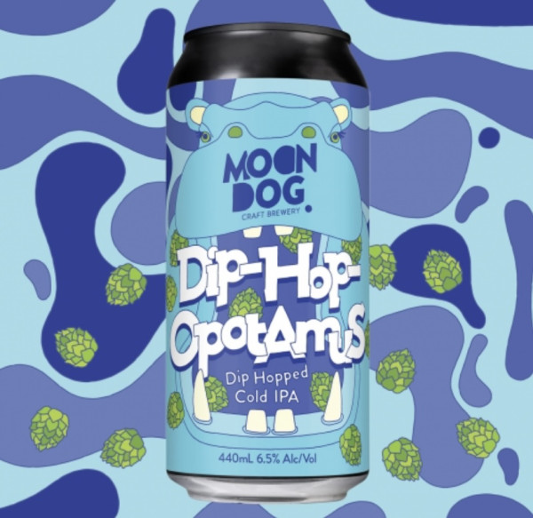 Moon Dog Craft Brewery Dip-Hop-Opotamus