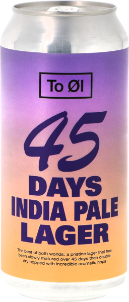 To Øl 45 Days India Pale Lager