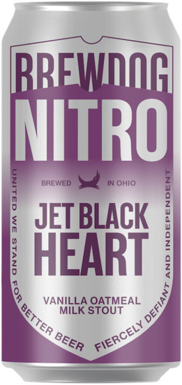 BrewDog USA Nitro Jet Black Heart Vanilla