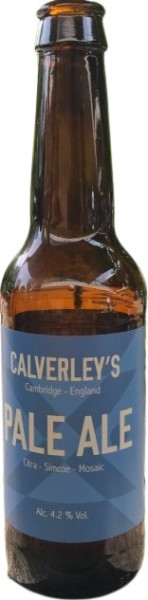 Calverley's Brewery Pale Ale - Citra, Simcoe, Mosaic