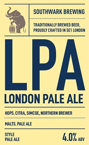 Southwark Brewing Company LPA London Pale Ale