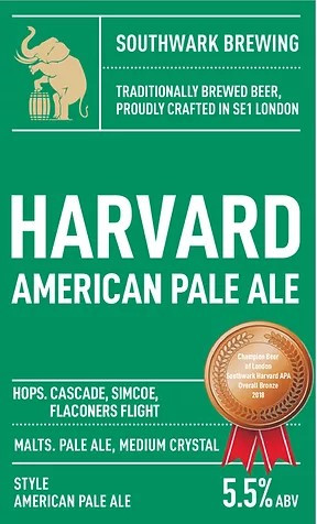 Southwark Brewing Company Harvard