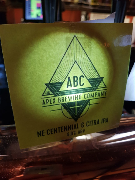 Apex Brewing Company NE Centennial & Citra IPA