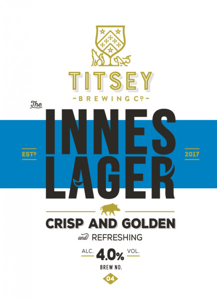 Titsey Brewing Company Innes Lager