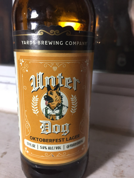 Yards Brewing Company Unter Dog