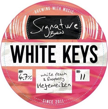 Signature Brew White Keys