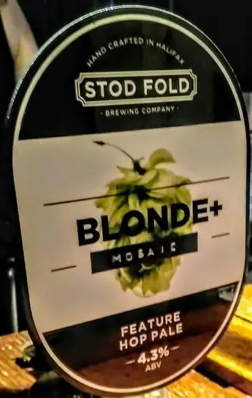 Stod Fold Brewing Blonde+ Mosaic