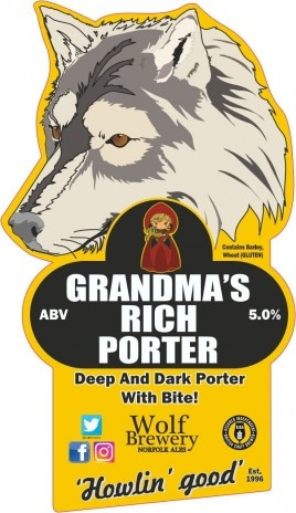 Wolf Brewery Grandma's Rich Porter