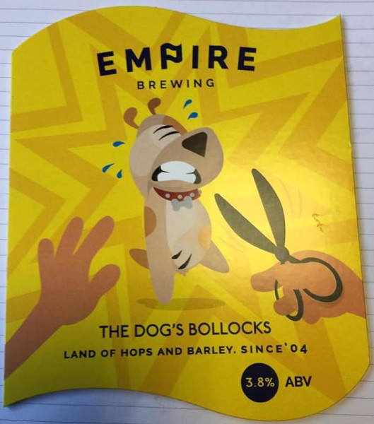 Empire Brewing Co. Dogs Bollocks