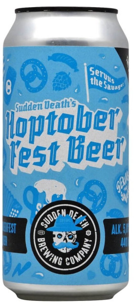 Sudden Death Brewing Hoptoberfest Beer