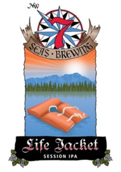 7 Seas Brewing Life Jacket Session IPA
