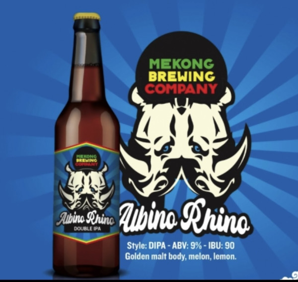 Mekong Brewing Company Albino Rhino