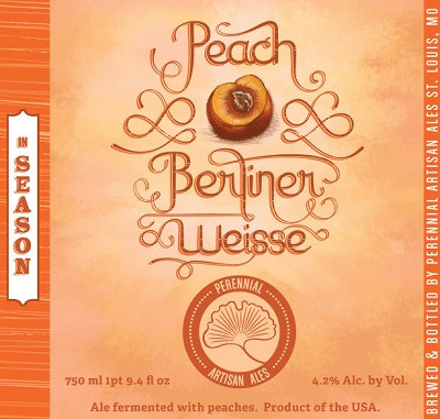 Perennial Artisan Ales Peach Berliner Weisse
