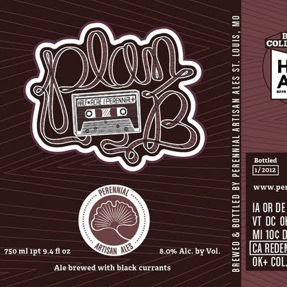Perennial Artisan Ales Plan B