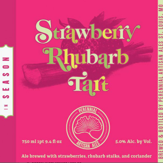 Perennial Artisan Ales Strawberry Rhubarb Tart