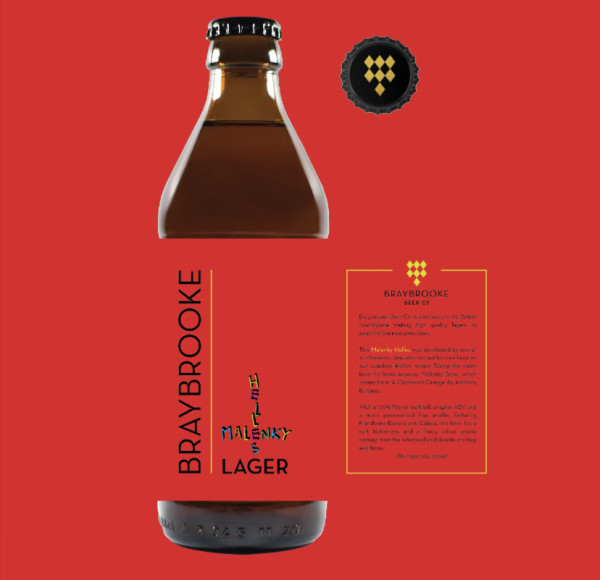 Braybrooke Beer Co Malenky Helles