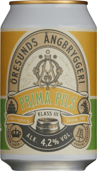 Öresunds Ångbryggeri Prima Pils