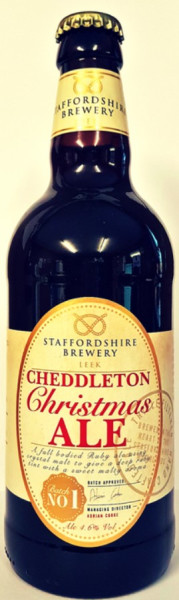 Staffordshire Brewery Cheddleton Christmas Ale