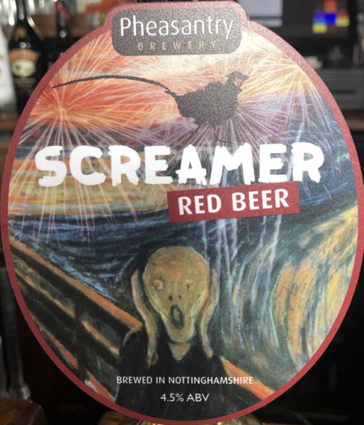 Pheasantry Brewery Screamer Red Beer