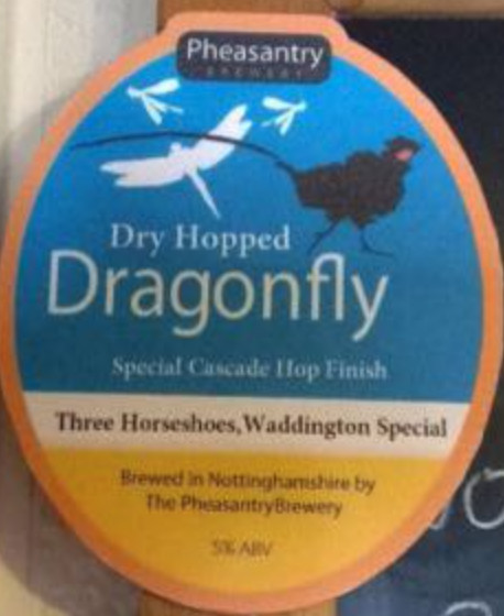 Pheasantry Brewery Dry Hopped Dragonfly