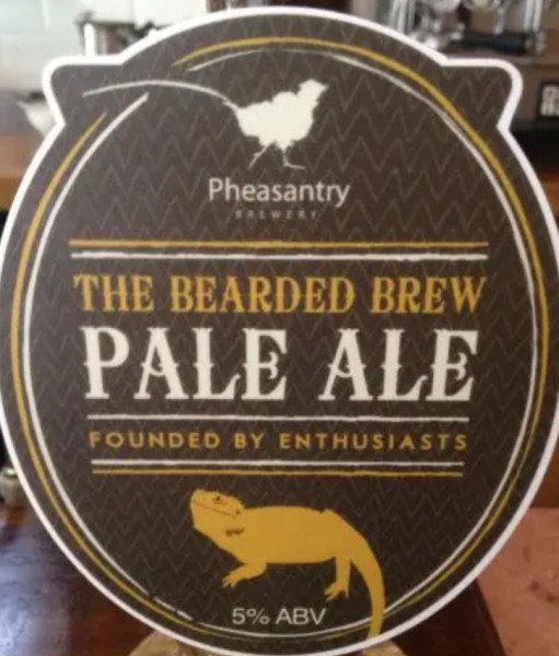 Pheasantry Brewery The Bearded Brew Pale Ale
