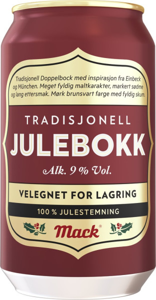 Mack Ølbryggeri Tradisjonell Julebokk