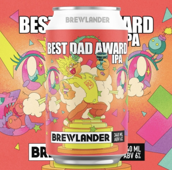 Brewlander & Co. Best Dad Award IPA
