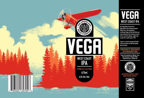 The Growlery Beer Co. Vega West Coast IPA