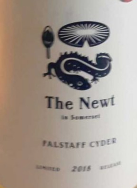 The Newt In Somerset Falstaff Cyder 2018
