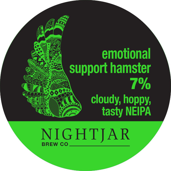 Nightjar Brew Co. Emotional Support Hamster