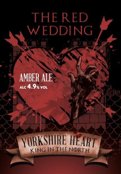 Yorkshire Heart Vineyard and Brewery The Red Wedding