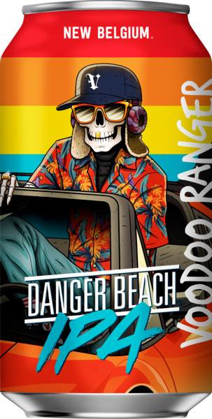 New Belgium Brewing Company Voodoo Ranger Danger Beach IPA