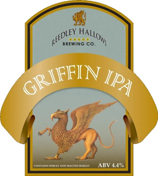 Reedley Hallows Brewing Co. Griffin IPA