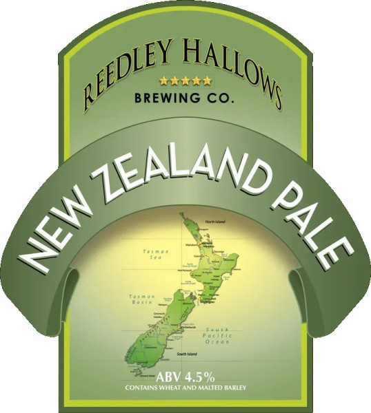 Reedley Hallows Brewing Co. New Zealand Pale