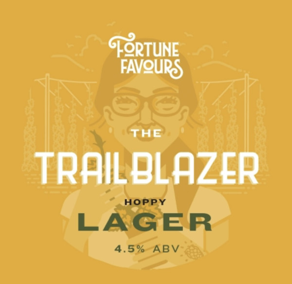 Fortune Favours The Trailblazer Hoppy Lager