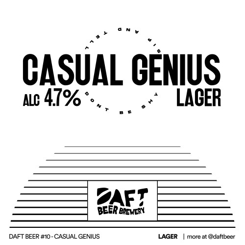 Daft Beer Brewery Casual Genius