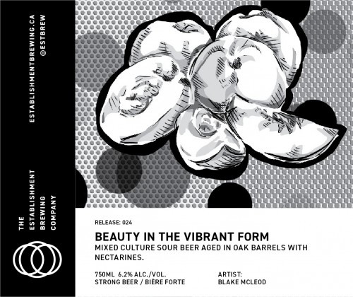 The Establishment Brewing Company Beauty In the Vibrant Form
