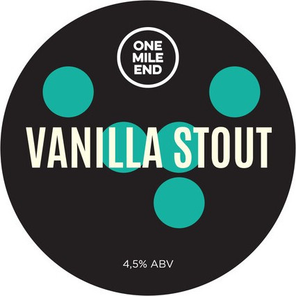 One Mile End Brewpub Vanilla Stout
