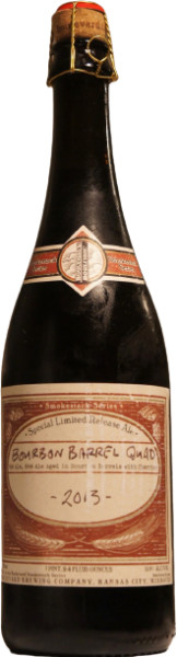 Boulevard Brewing Company Bourbon Barrel Quad (2013)