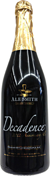 AleSmith Brewing Company Decadence 2012
