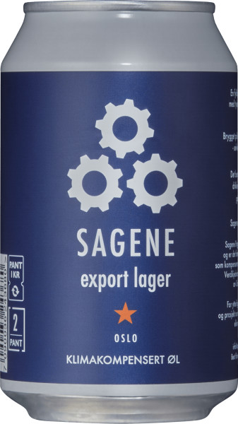 Sagene Bryggeri Export Lager