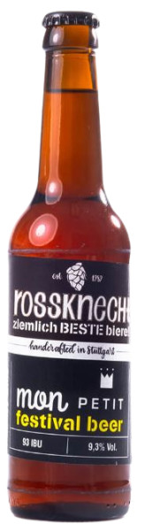 Rossknecht Ziemlich Beste Biere! Mon Petit Festival Beer Chapter 2