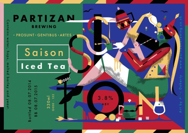 Partizan Brewing Saison - Iced Tea
