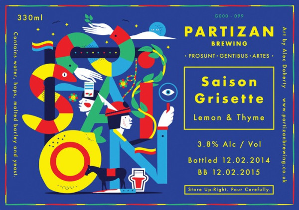 Partizan Brewing Saison Grisette - Lemon & Thyme