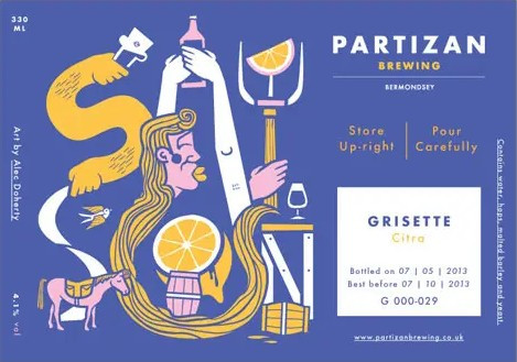 Partizan Brewing Saison Grisette - Citra