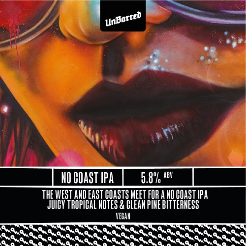UnBarred Brewery No Coast IPA