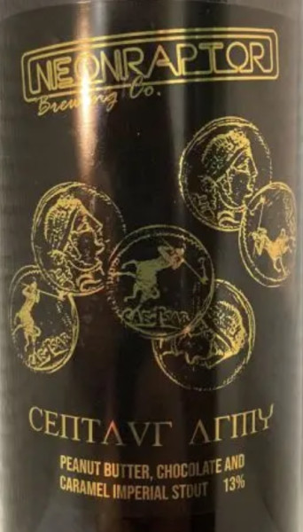 Neon Raptor Brewing Co. Centaur Army (2022)