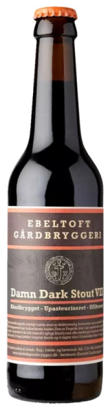Ebeltoft Gårdbryggeri Damn Dark Stout (IV- VI)